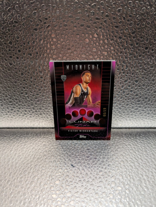 Victor Wembanyama Midnight Lunar Tide RC 67/99 Topps FRENLY BRICKS - Open 7 Days