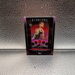 Victor Wembanyama Midnight Lunar Tide RC 67/99 Topps FRENLY BRICKS - Open 7 Days