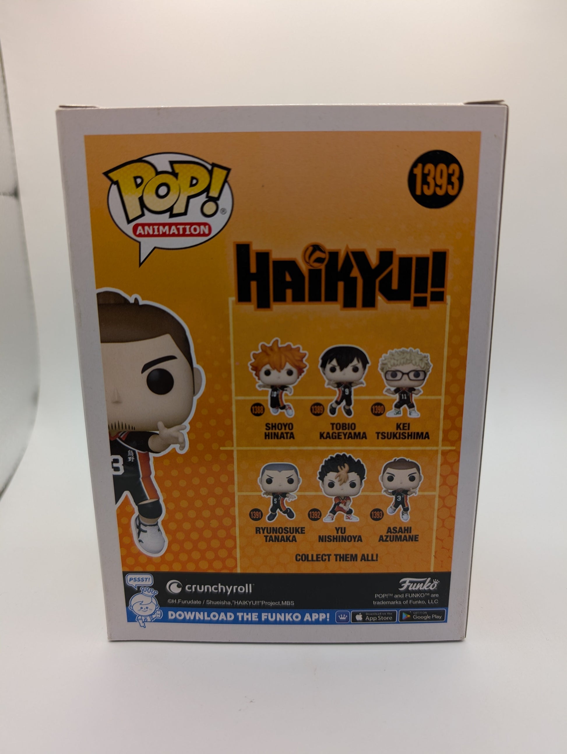 Haikyu!! - Asahi Azumane #1393 Funko Pop Vinyl Figure Anime FRENLY BRICKS - Open 7 Days
