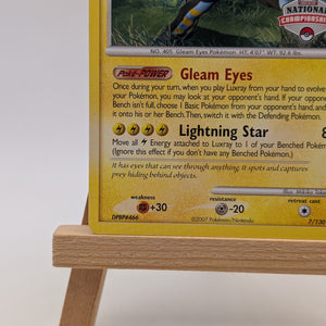 National Championships Luxray 7/130 Diamond & Pearl Promo Pokemon Card Rare FRENLY BRICKS - Open 7 Days