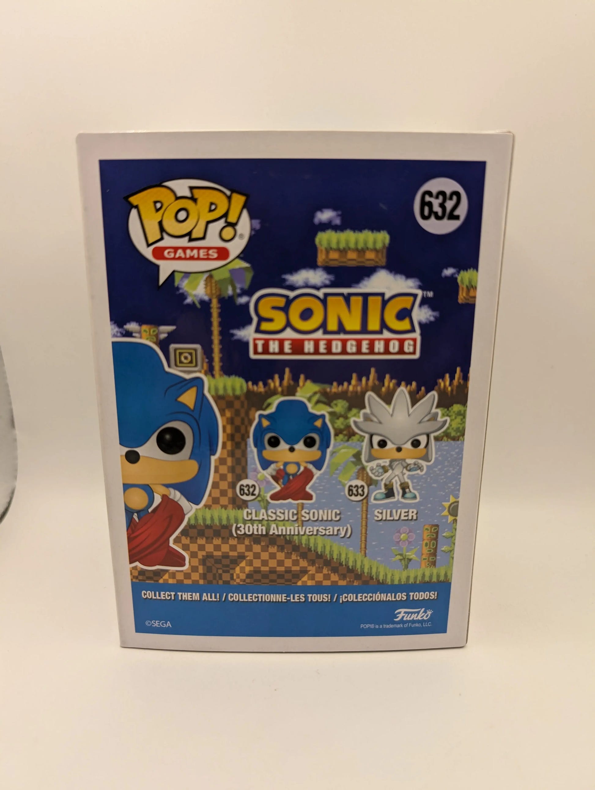 Funko POP! Games Sonic The Hedgehog Classic Sonic #632 Vinyl Figure FRENLY BRICKS - Open 7 Days image 3