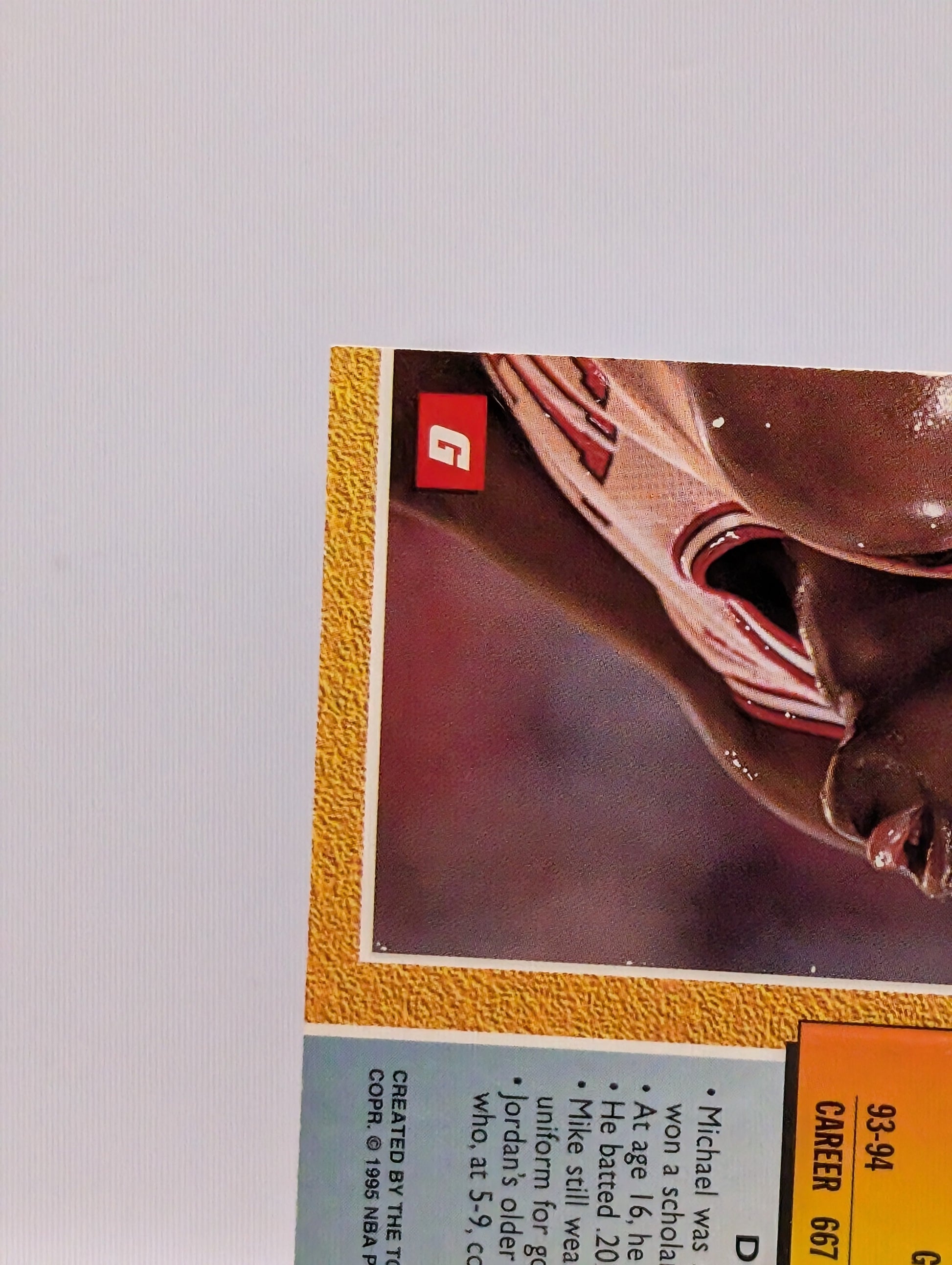 1994-95 Topps Embossed - Michael Jordan #121 Golden Idol FRENLY BRICKS - Open 7 Days