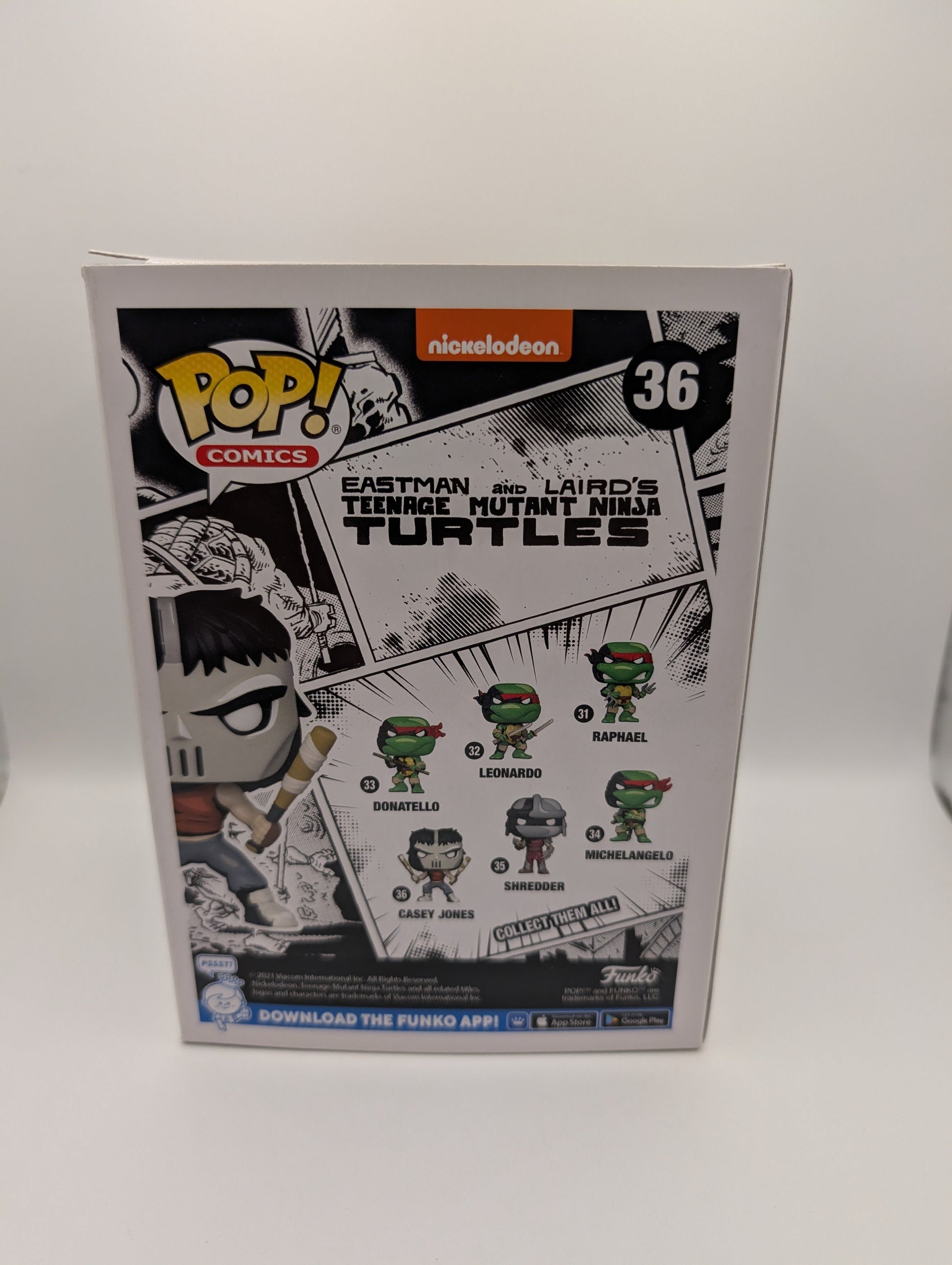 TMNT (Comics) Casey Jones #36 Funko POP! vinyl Figure Ninja Turtles FRENLY BRICKS - Open 7 Days
