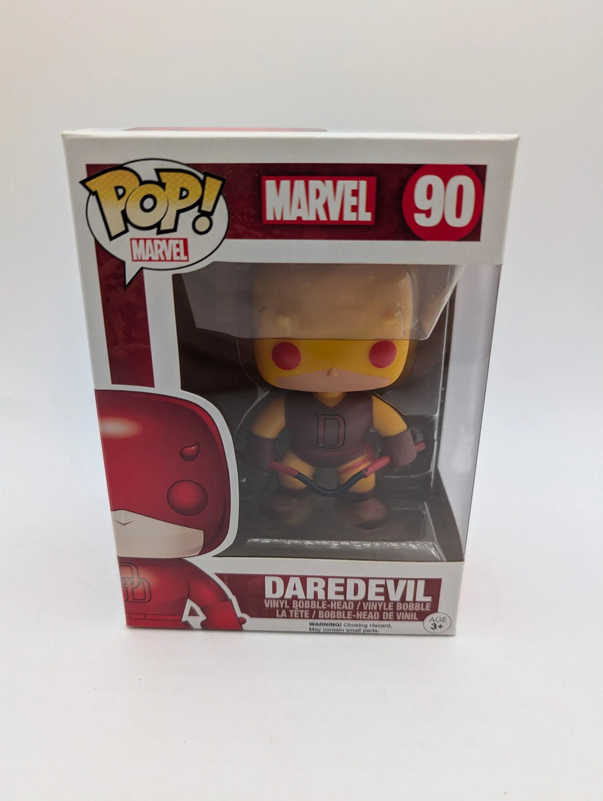Funko Pop Marvel Daredevil #90 Yellow Suit Rare FRENLY BRICKS - Open 7 Days