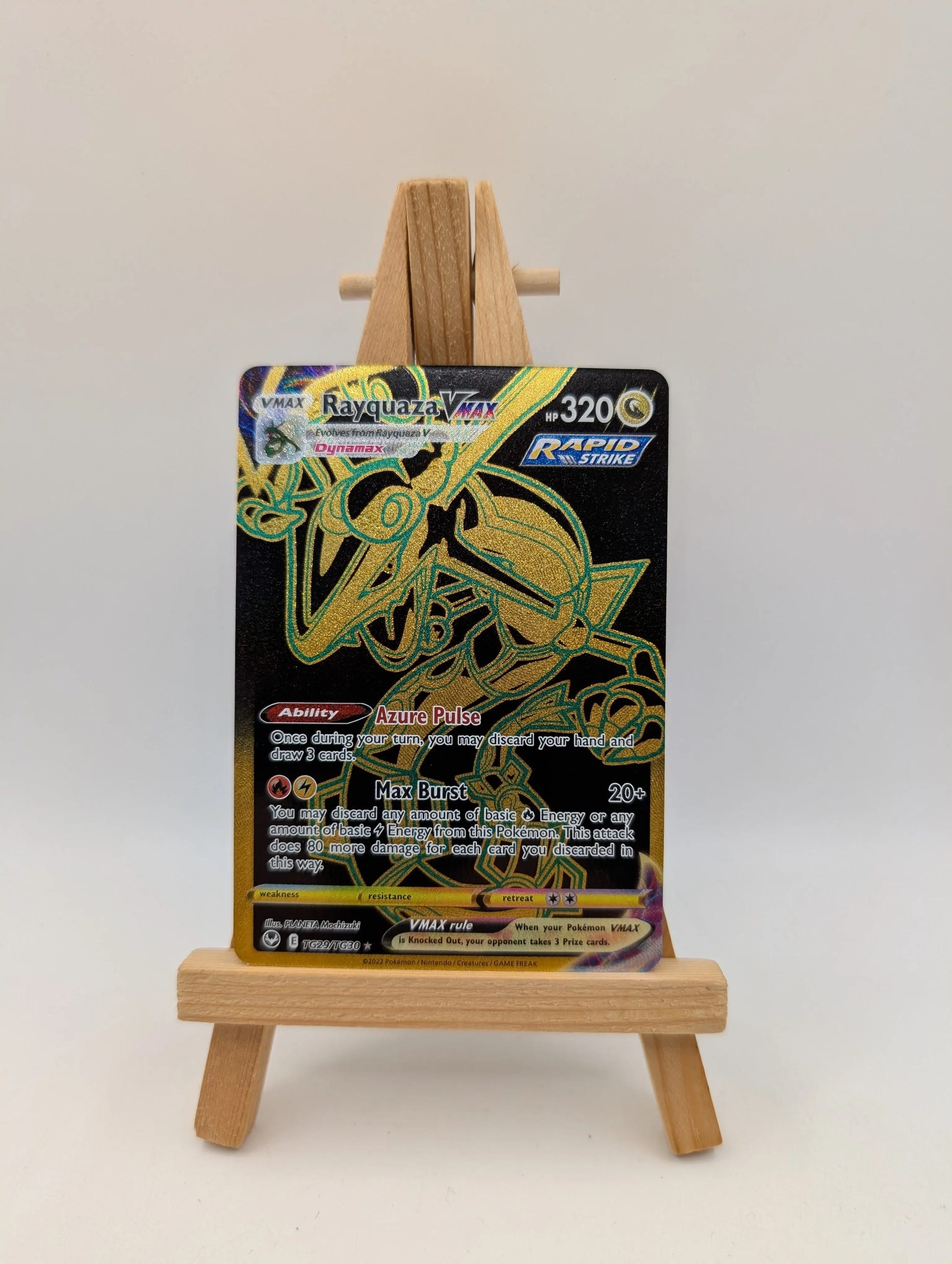 Rayquaza VMAX (Secret) TG29/TG30 Swsh12: Sword & Shield - Silver Tempest Trainer FRENLY BRICKS - Open 7 Days image 1