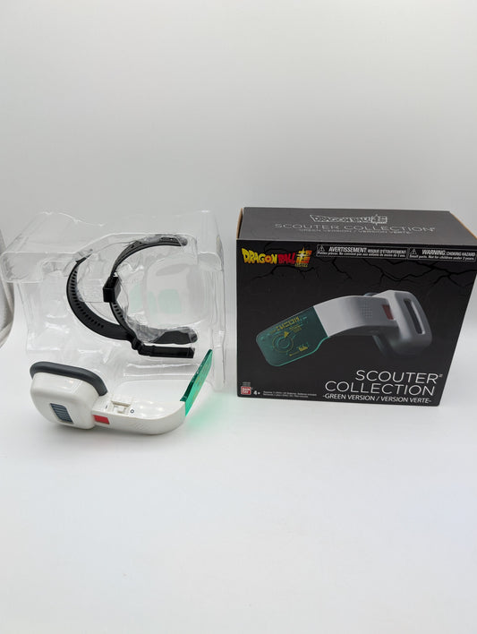 Dragon Ball Z Super Green Scouter Headset USED AVG Condition FRENLY BRICKS - Open 7 Days