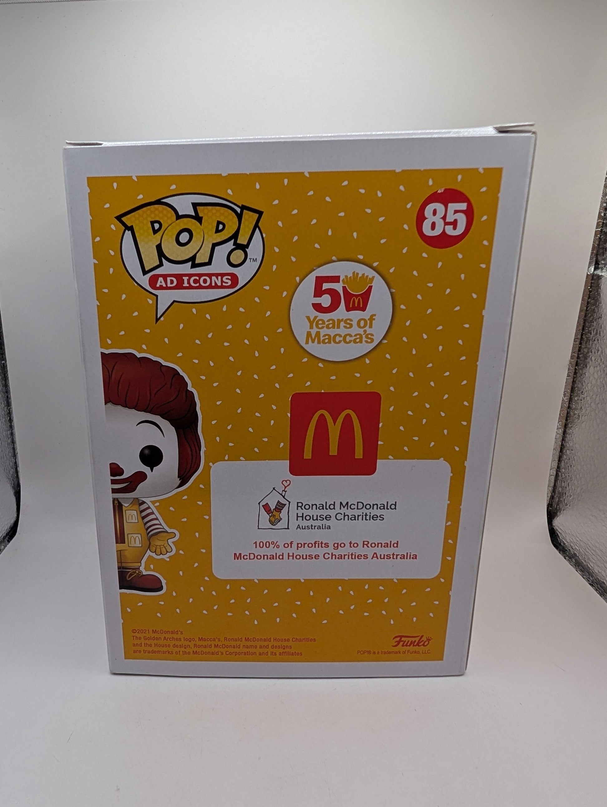 Funko Pop Ronald McDonald #85 Diamond Collection AU Exclusive FRENLY BRICKS - Open 7 Days