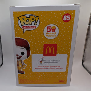 Funko Pop Ronald McDonald #85 Diamond Collection AU Exclusive FRENLY BRICKS - Open 7 Days