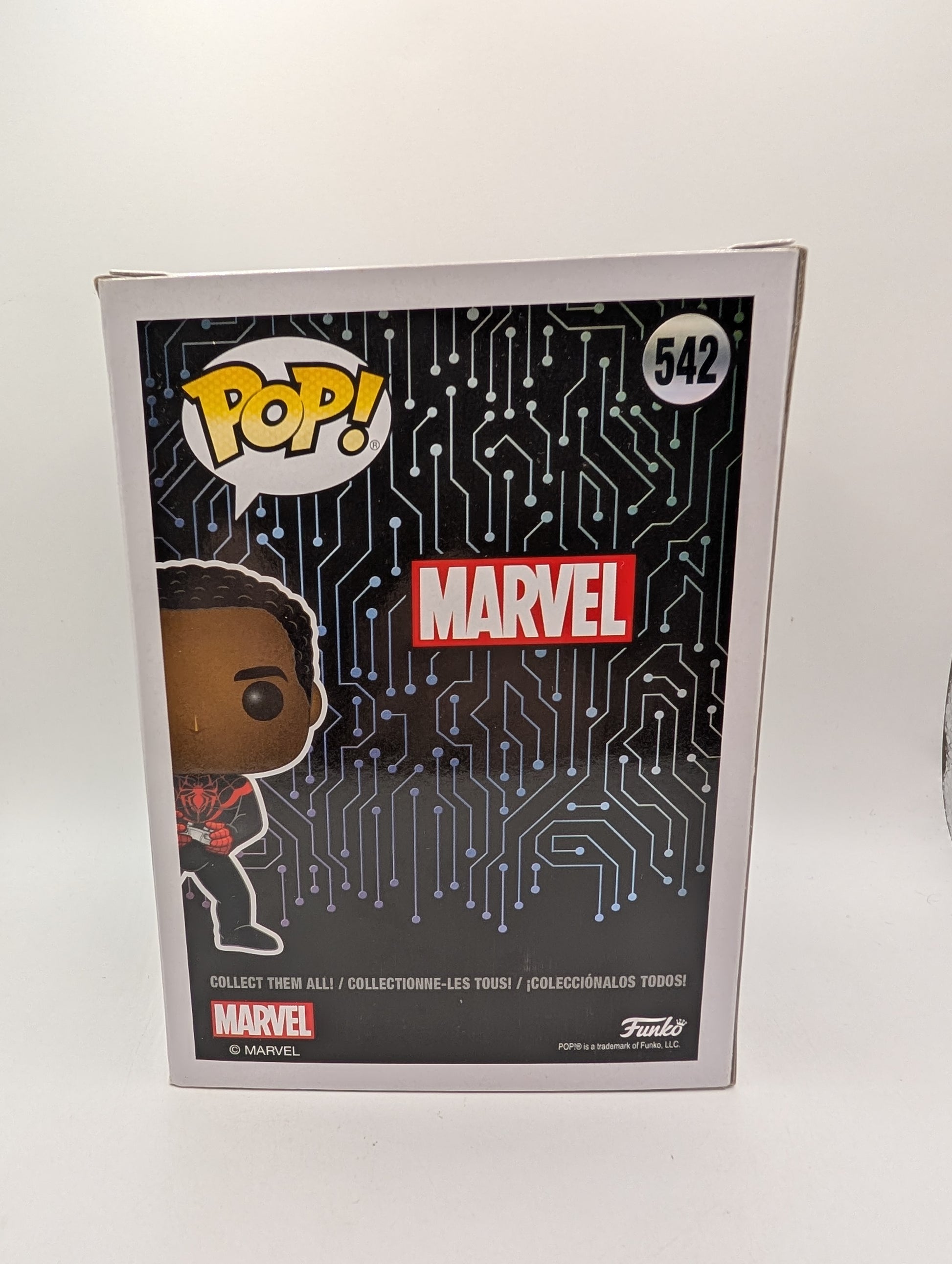Funko Pop #542 Miles Morales(Marvel: Chase/Gamer)