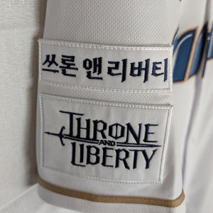 KBO Korean Baseball NC Dinos White Home Blank Jersey XXXL