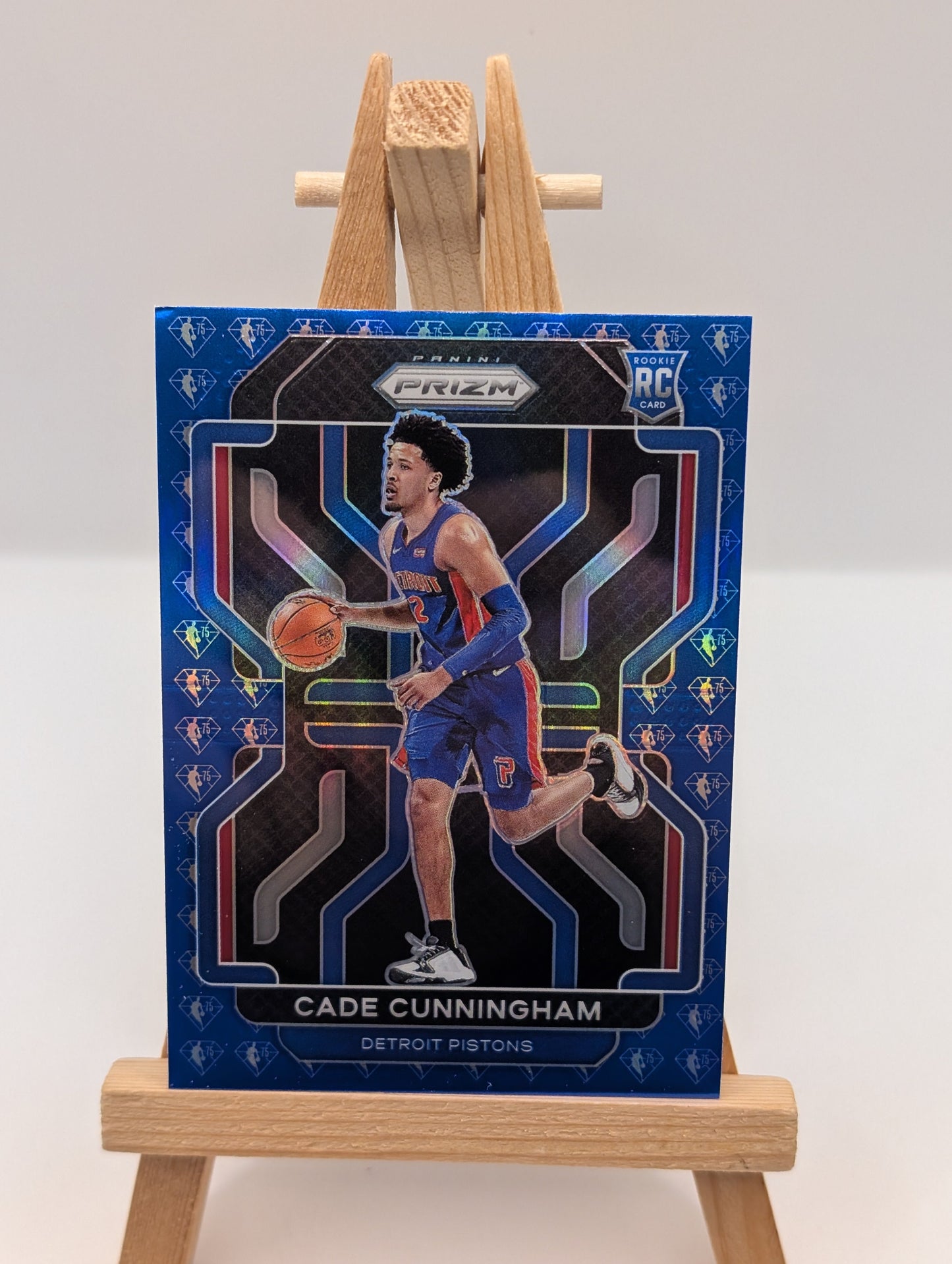 2021-22 Panini Prizm NBA 75th Anniversary Prizm Cade Cunningham RC #282 Rookie FRENLY BRICKS - Open 7 Days