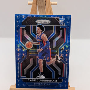 2021-22 Panini Prizm NBA 75th Anniversary Prizm Cade Cunningham RC #282 Rookie FRENLY BRICKS - Open 7 Days