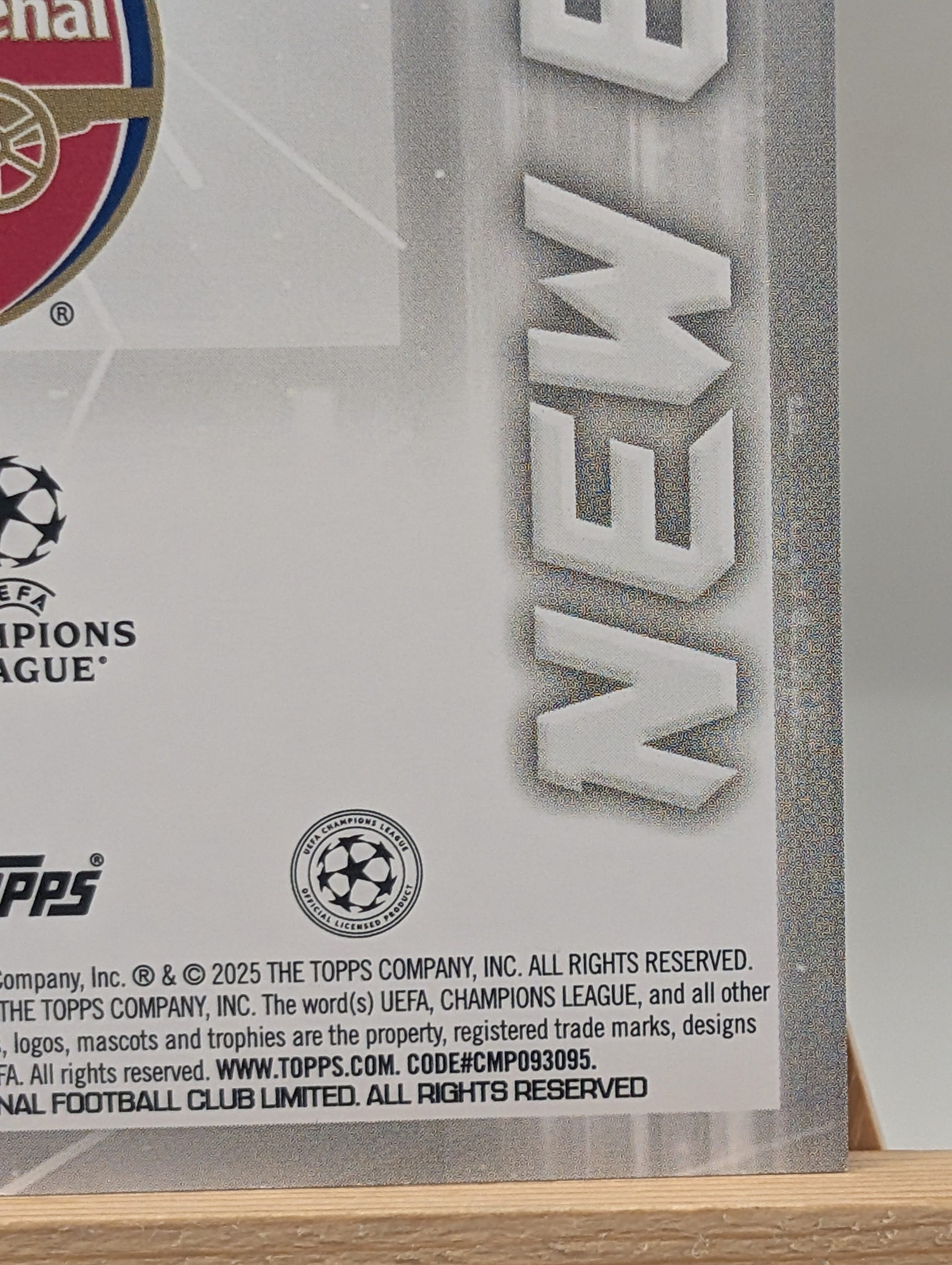 Gabriel Martinelli Arsenal FC /25 Orange 2024/25 Topps UCC Flagship #NE-3 FRENLY BRICKS - Open 7 Days image 10