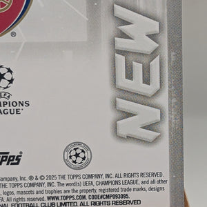 Gabriel Martinelli Arsenal FC /25 Orange 2024/25 Topps UCC Flagship #NE-3 FRENLY BRICKS - Open 7 Days