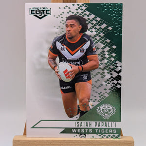 2024 NRL Elite MR150 Isaiah Papali’i Tigers /10 Emerald FRENLY BRICKS - Open 7 Days