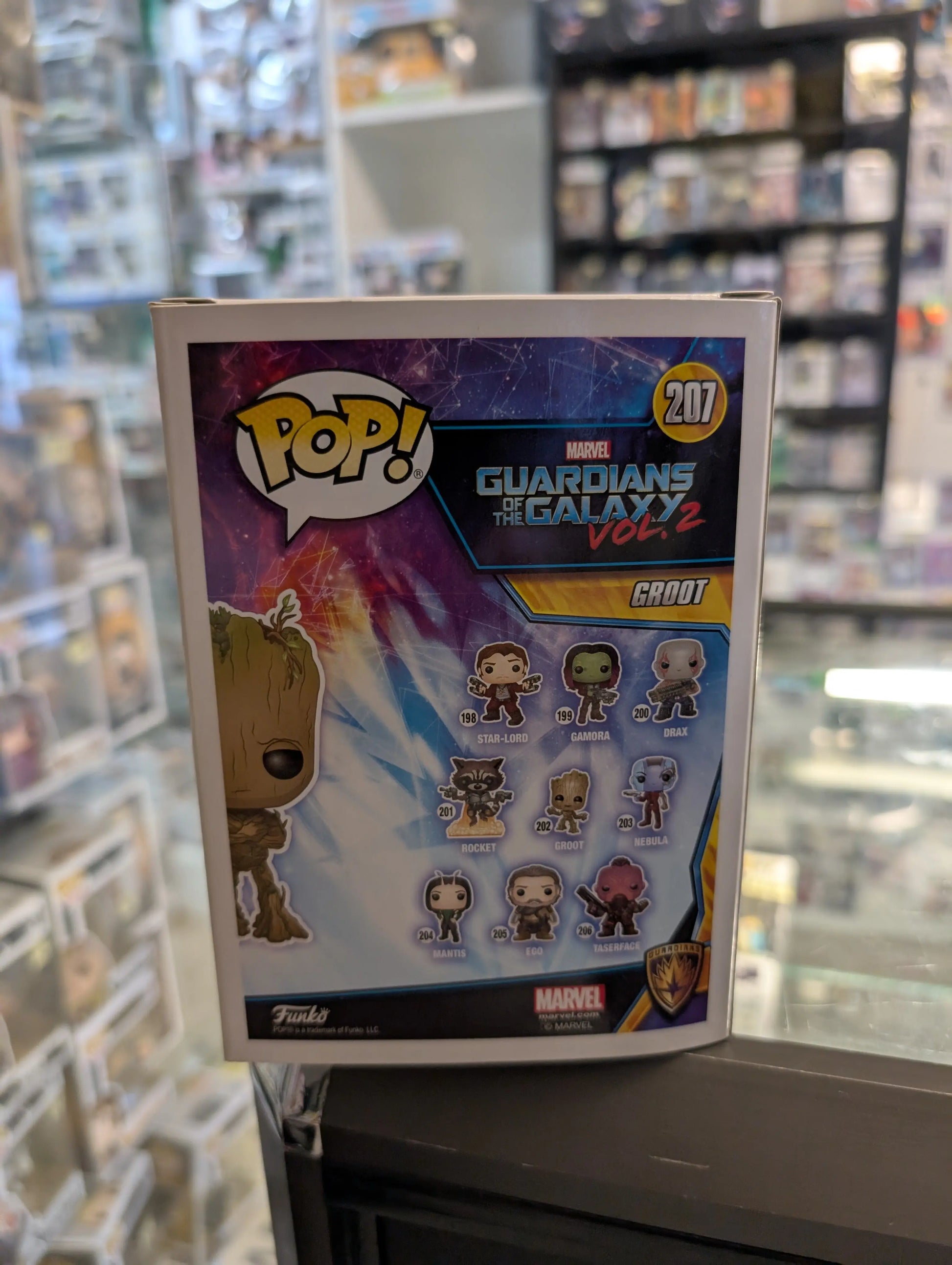 Marvel Guardians of the Galaxy Vol 2 Groot (#207) FRENLY BRICKS - Open 7 Days