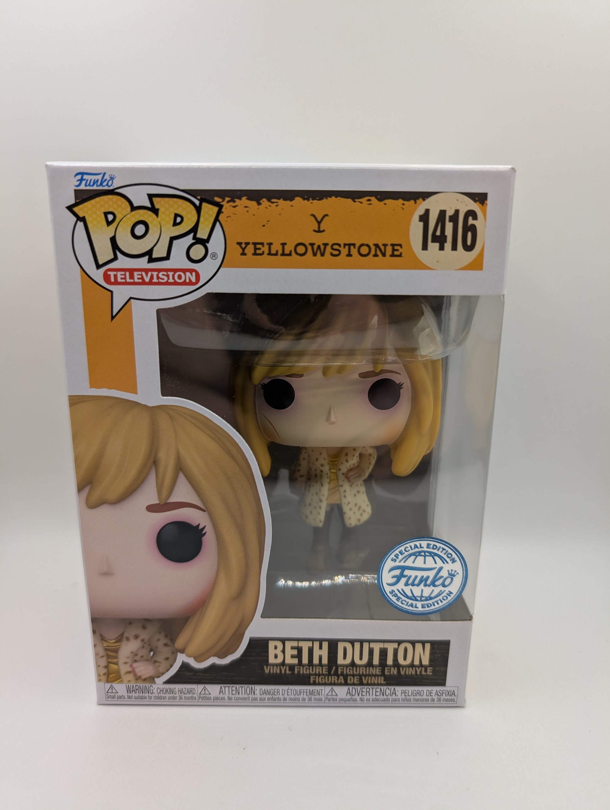 Funko Pop Yellowstone Beth Dutton Metallic #1416 Television