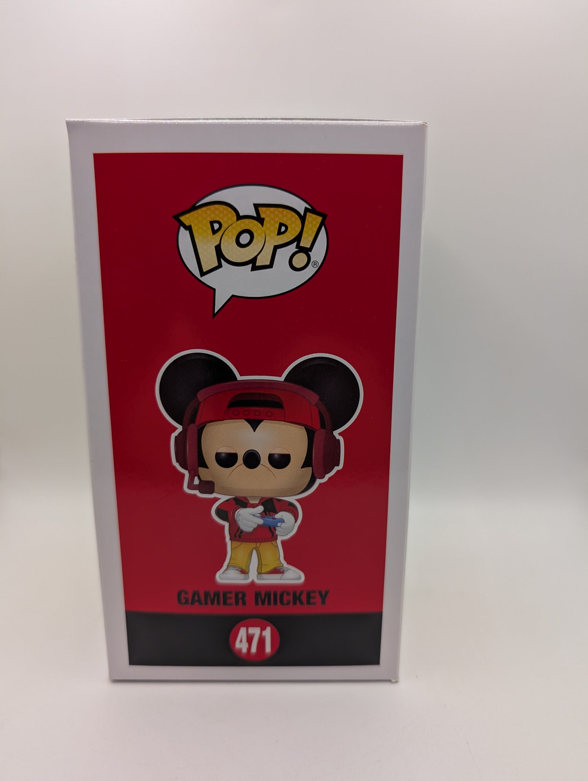 Gamer Mickey 471 ~ Disney: Mickey The True Original ~ 90 Years ~ Funko Pop Vinyl