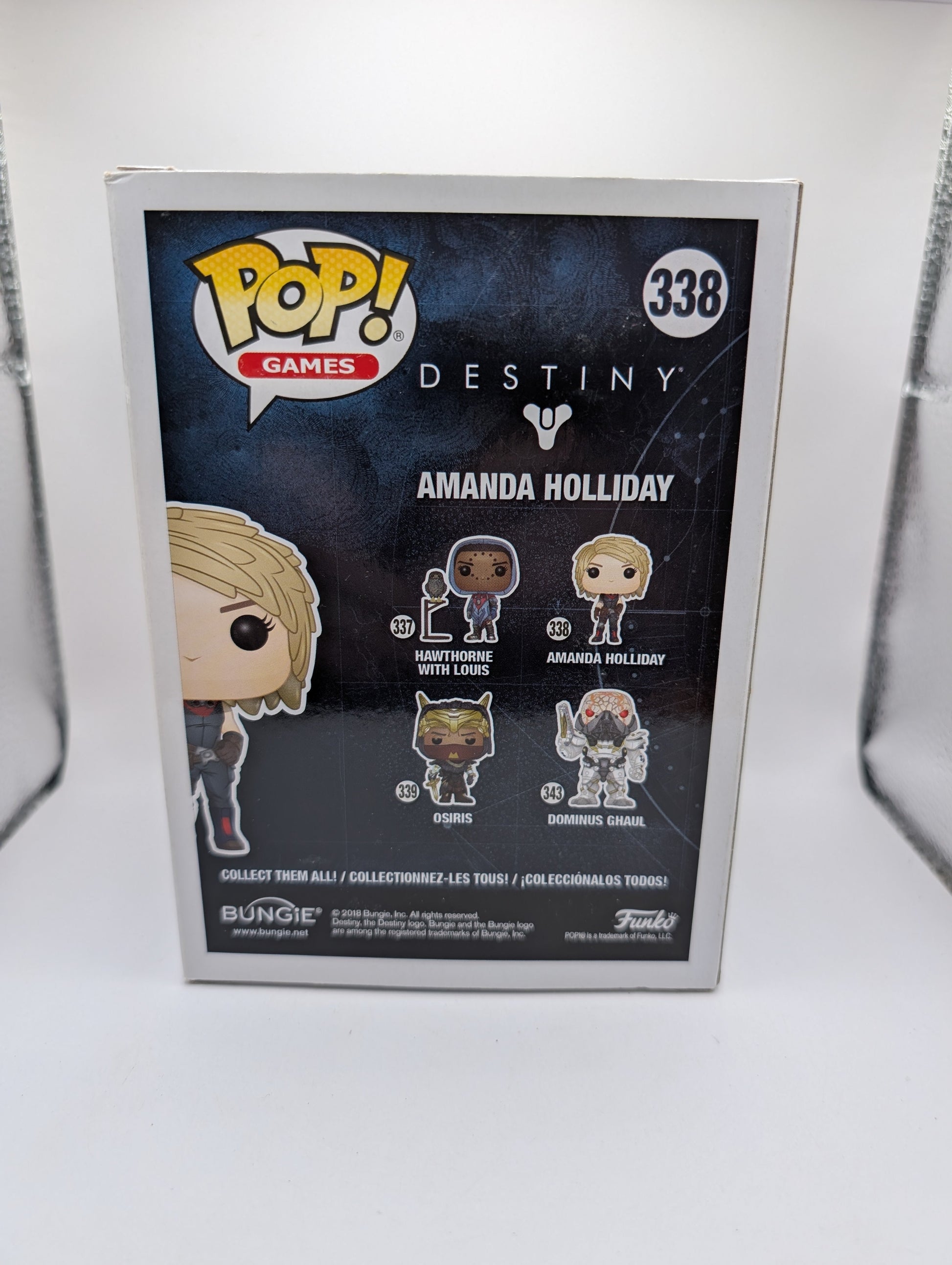 Funko Pop! Games: Destiny - Amanda Holiday Vinyl Figure #338 FRENLY BRICKS - Open 7 Days