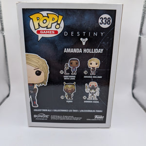 Funko Pop! Games: Destiny - Amanda Holiday Vinyl Figure #338 FRENLY BRICKS - Open 7 Days