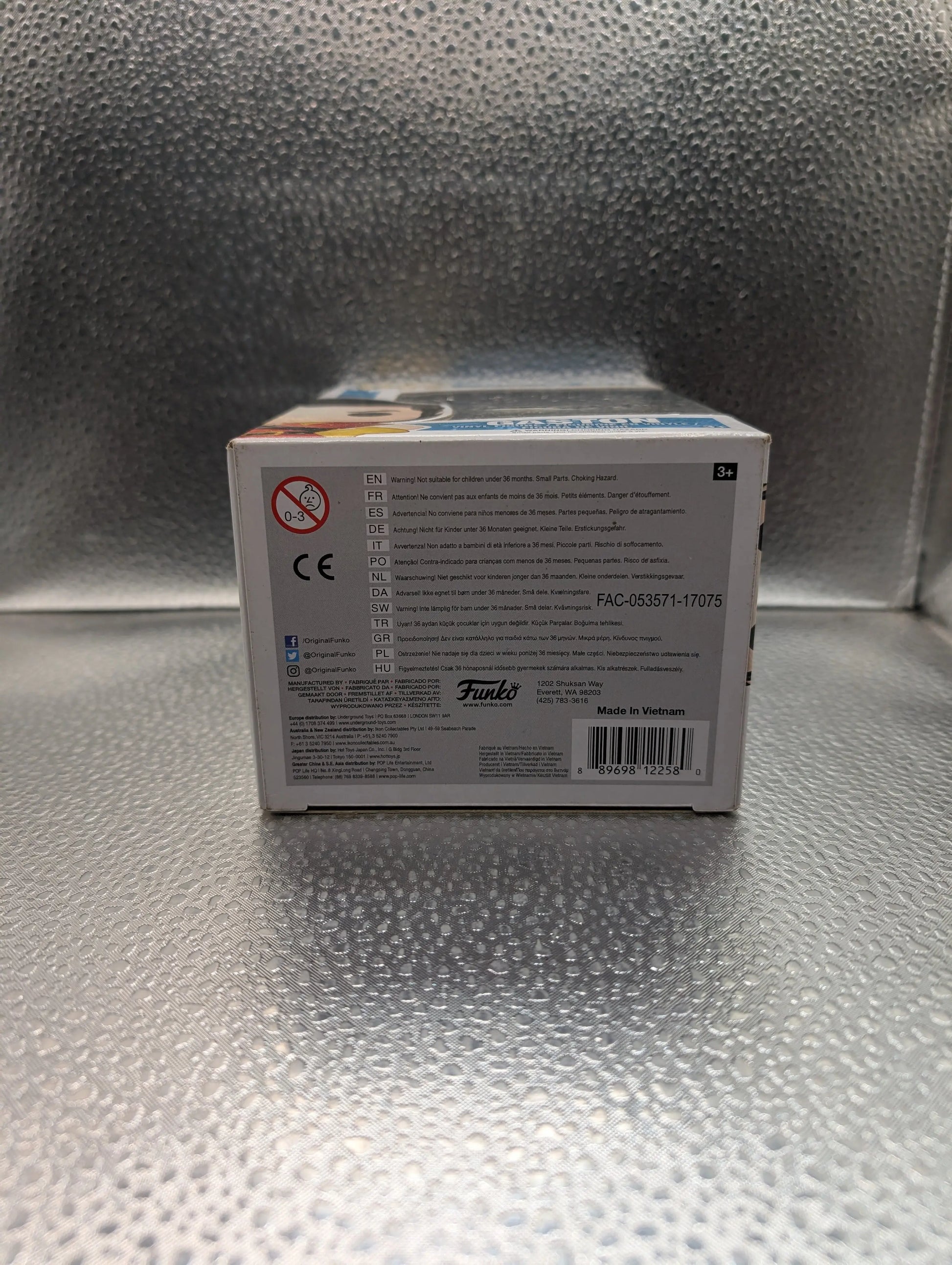 FUNKO Pop Vinyl Gaston Disney #240 FRENLY BRICKS - Open 7 Days