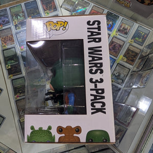 Funko Pop Star Wars Greedo, Hammerhead, Walrus Man 3pk Vinyl Figure FRENLY BRICKS - Open 7 Days