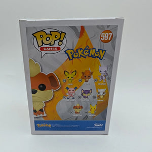 Funko POP Pokemon Growlithe Flocked NYCC 2020 #597 Vinyl Figure FRENLY BRICKS - Open 7 Days