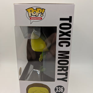 Toxic Morty Pop 336 - Glow Morty - Rick and Morty Funko Pop! Vinyl 2018 Vaulted