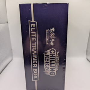Pokemon TCG Chilling Reign Elite Trainer Box ETB (NEW) (SEALED) Nib FRENLY BRICKS - Open 7 Days