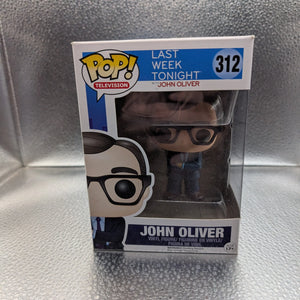 FUNKO Pop Vinyl Last Week Tonight Whth John Oliver #312 FRENLY BRICKS - Open 7 Days