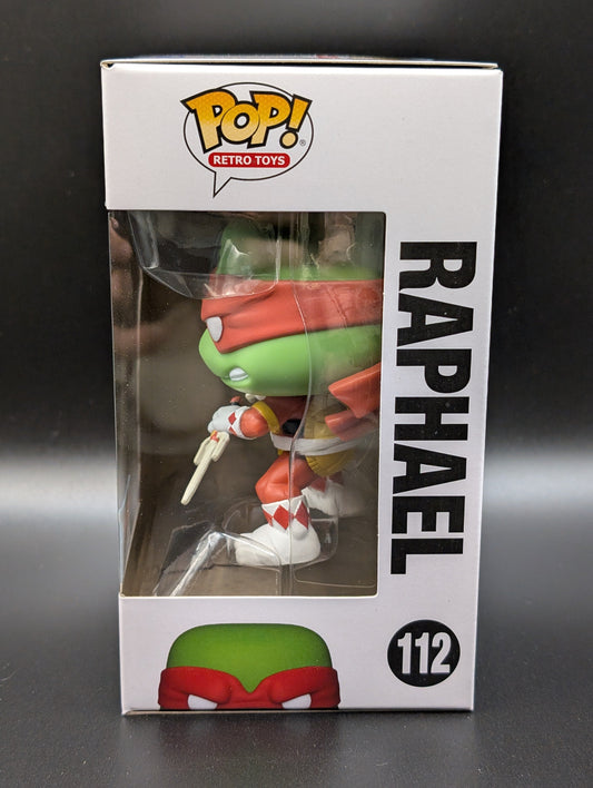 Funko POP! Tv Teenage Mutant Ninja Turtles x Power Rangers #112 Raphael Summer Convention Limited Edition FRENLY BRICKS - Open 7 Days