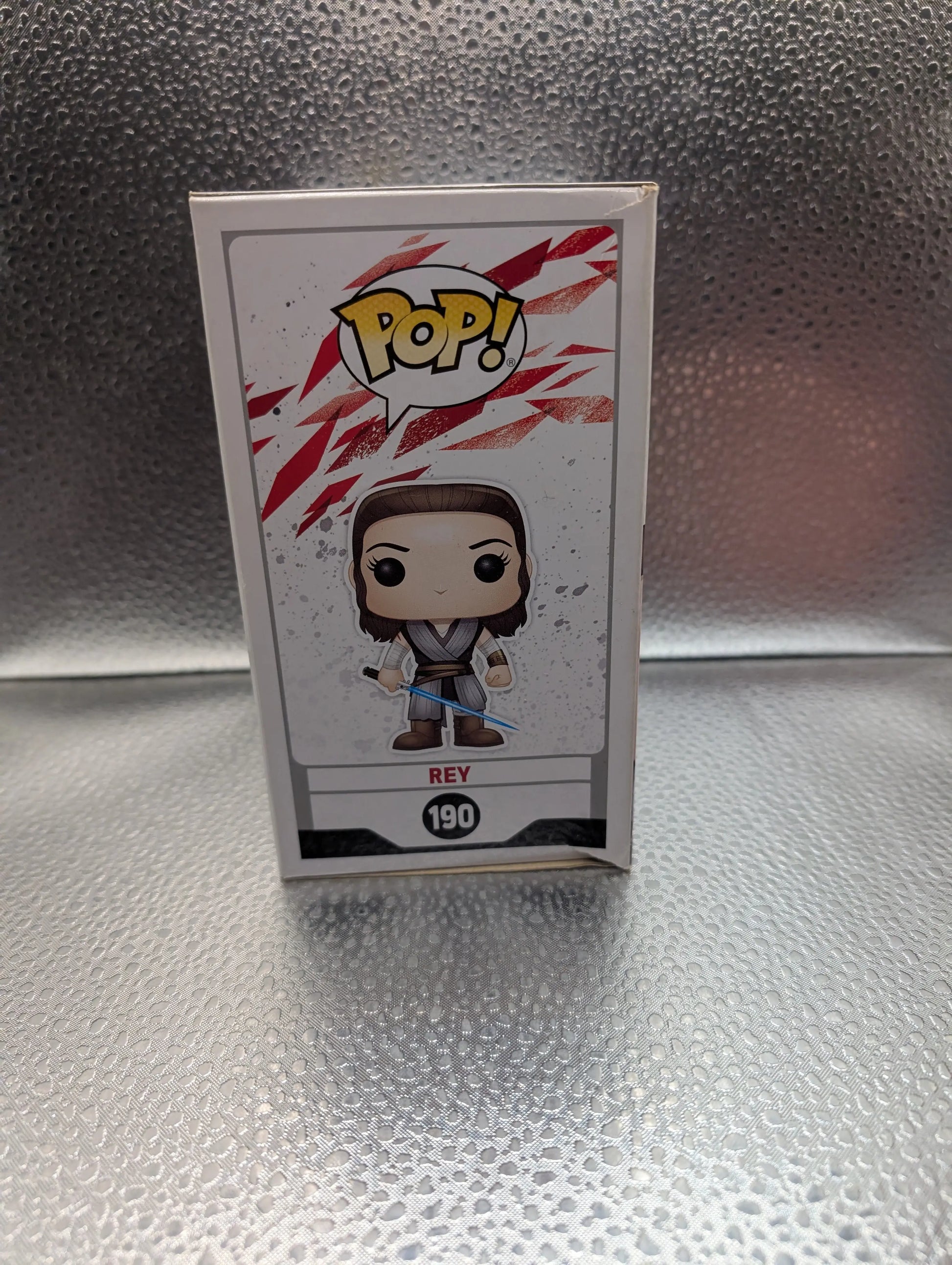 FUNKO Pop Vinyl Rey Star Wars #190 FRENLY BRICKS - Open 7 Days
