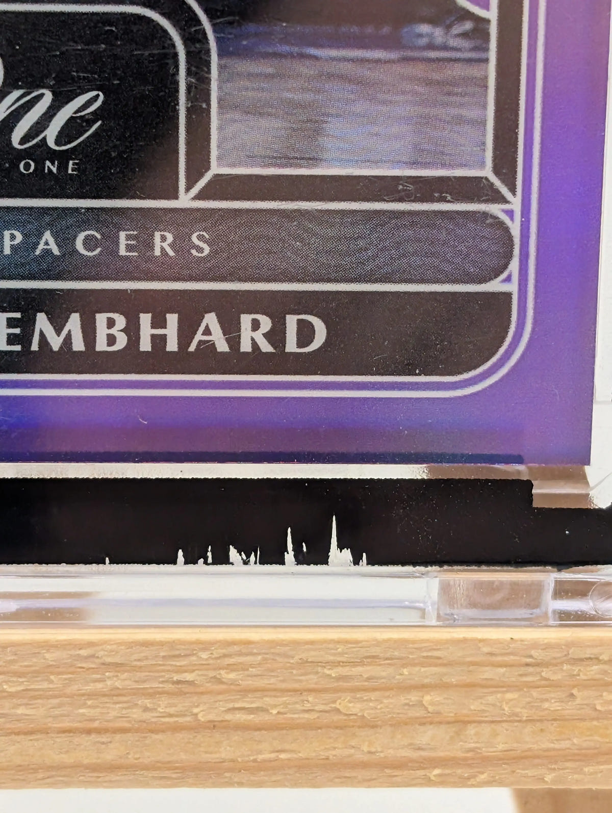 Andrew Nembhard 2022-23 Panini One And One /25 Purple RC Pacers #134 FRENLY BRICKS - Open 7 Days image 3