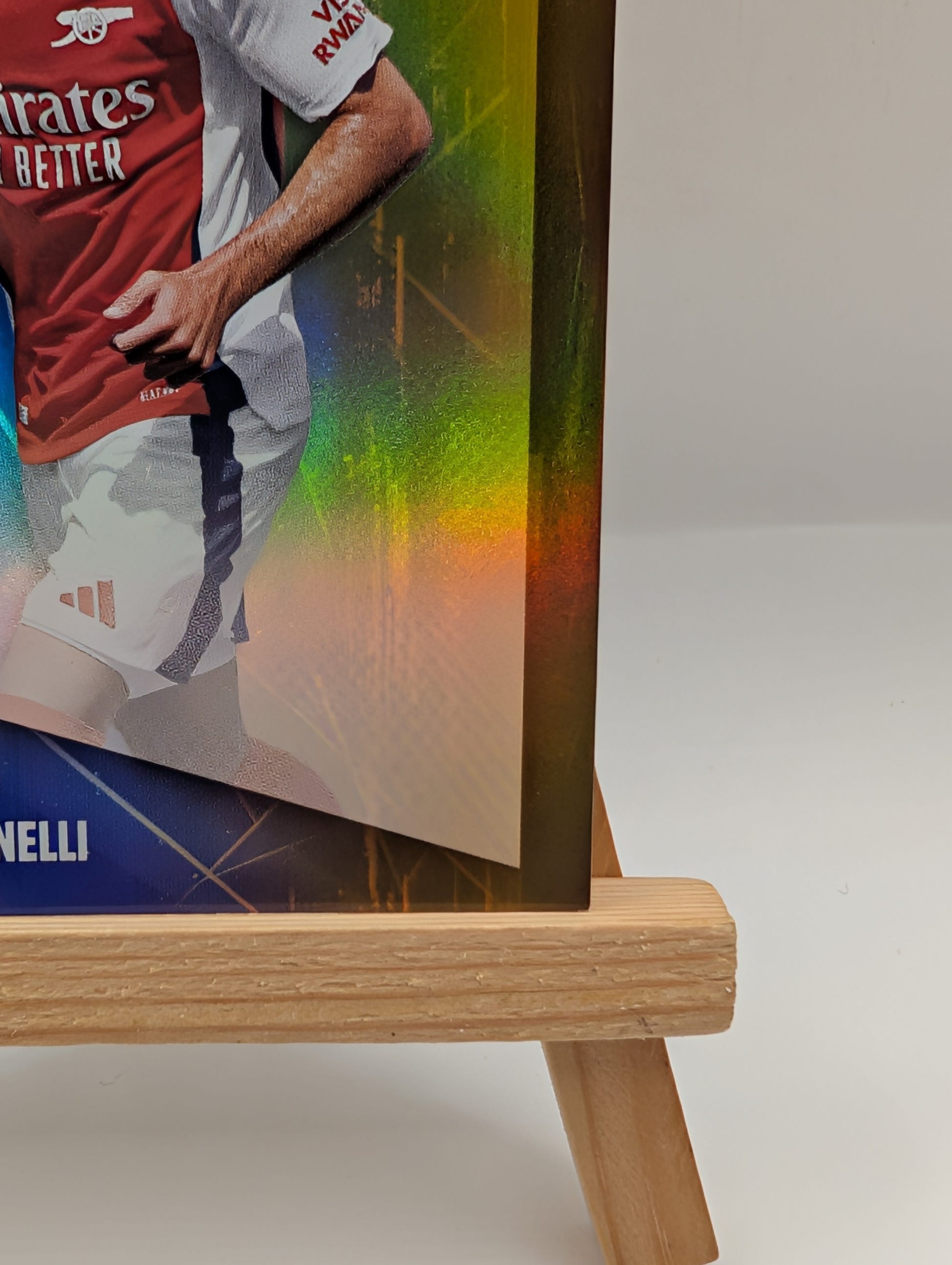 Gabriel Martinelli Arsenal FC /25 Orange 2024/25 Topps UCC Flagship #NE-3 FRENLY BRICKS - Open 7 Days image 5