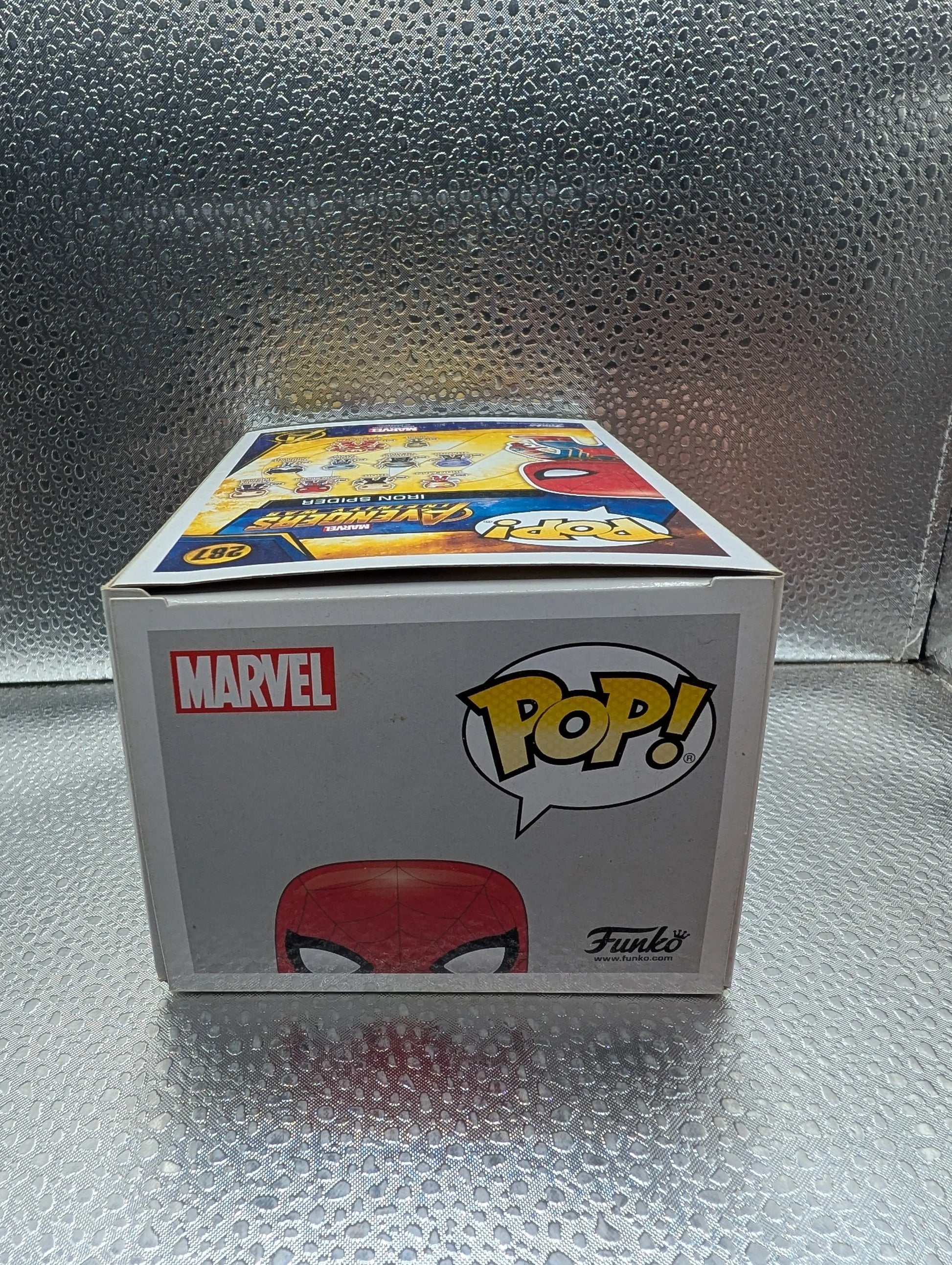 FUNKO Pop Vinyl Iron Spider Marvel #287 FRENLY BRICKS - Open 7 Days