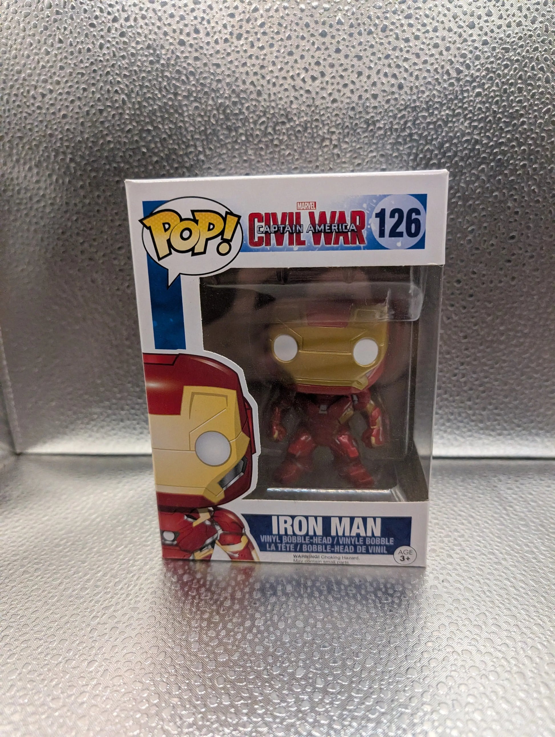 FUNKO Pop Vinyl Iron Man #126 FRENLY BRICKS - Open 7 Days