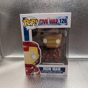 FUNKO Pop Vinyl Iron Man #126 FRENLY BRICKS - Open 7 Days