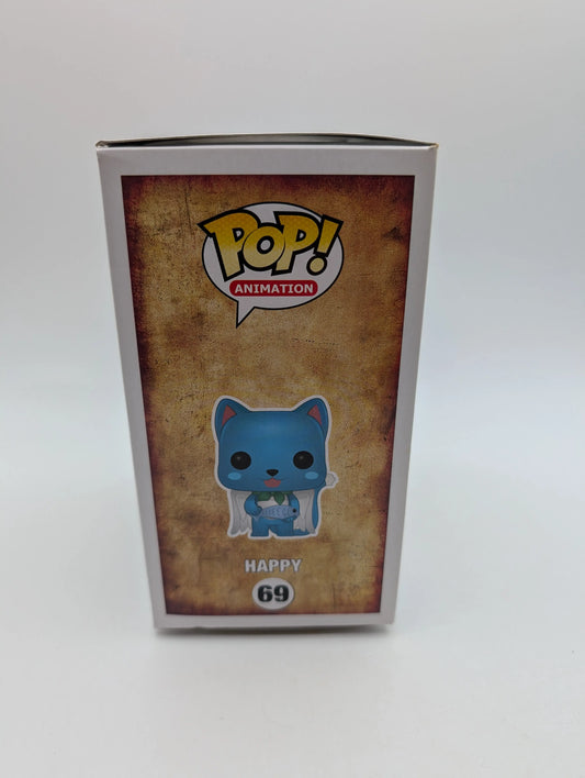 Funko Pop! Vinyl: Fairy Tail - Happy - (Flocked) - #69 Anime Cat FRENLY BRICKS - Open 7 Days