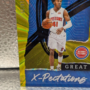 2020-21 Panini Donruss Sadiq Bey X-pectations Rookie /25 Rookie FRENLY BRICKS - Open 7 Days