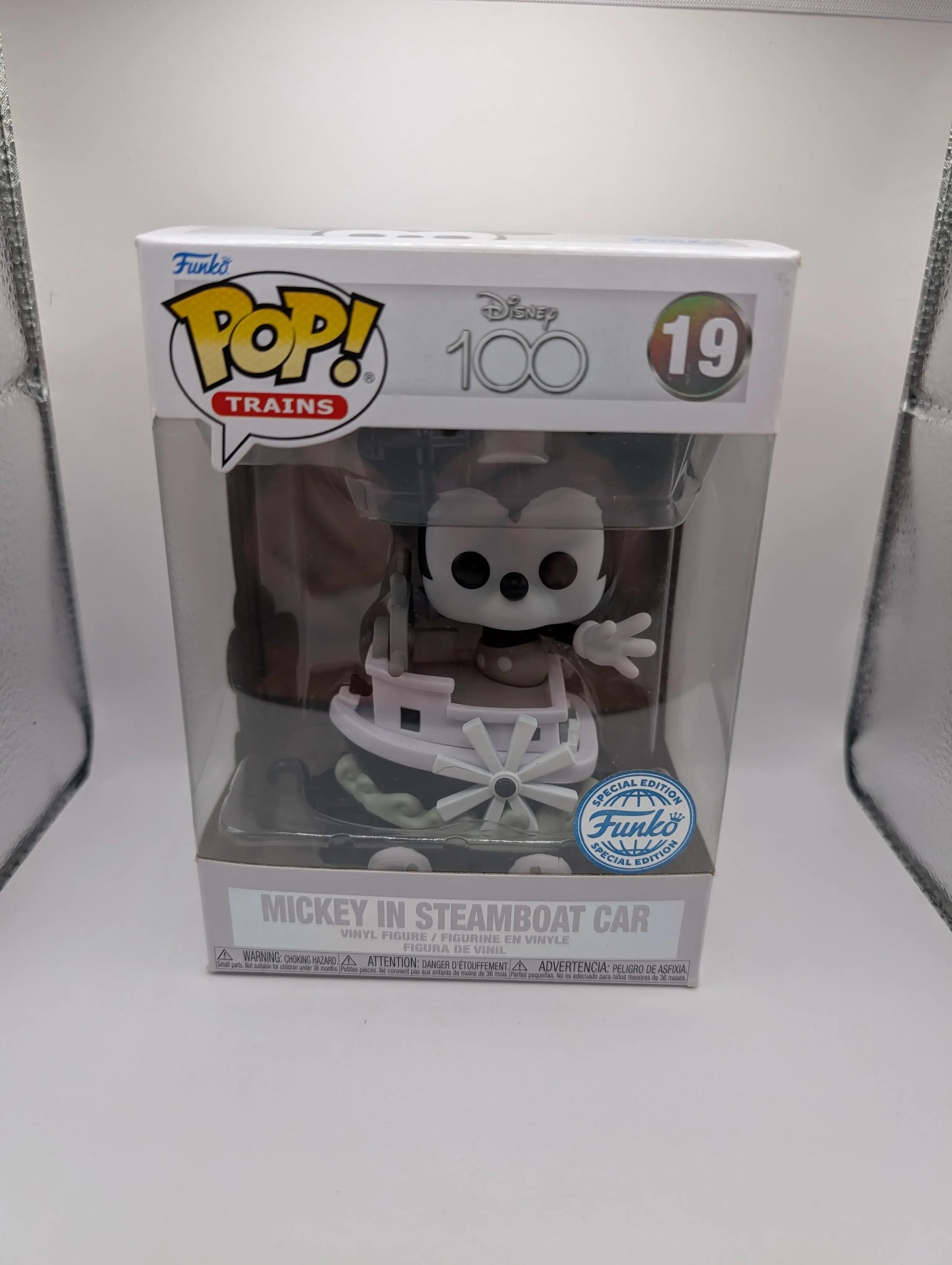 RARE Mickey in Steamboat Car FE 19 Funko Pop Vinyl FRENLY BRICKS - Open 7 Days