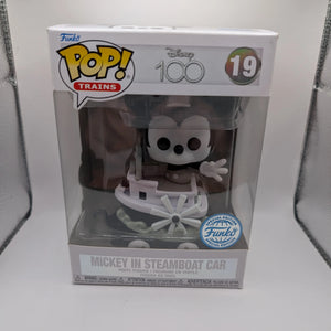 RARE Mickey in Steamboat Car FE 19 Funko Pop Vinyl FRENLY BRICKS - Open 7 Days