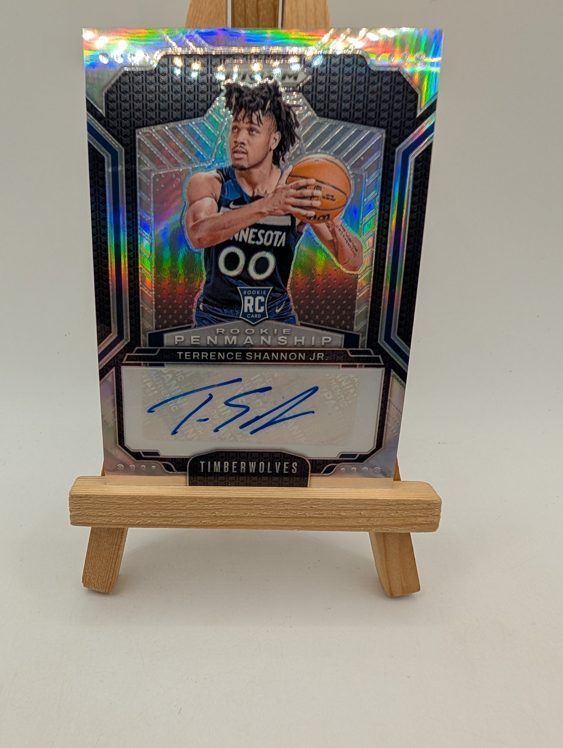 2024 PRIZM TERRENCE SHANNON JR. RK PENMANSHIP AUTO SILVER PRIZM