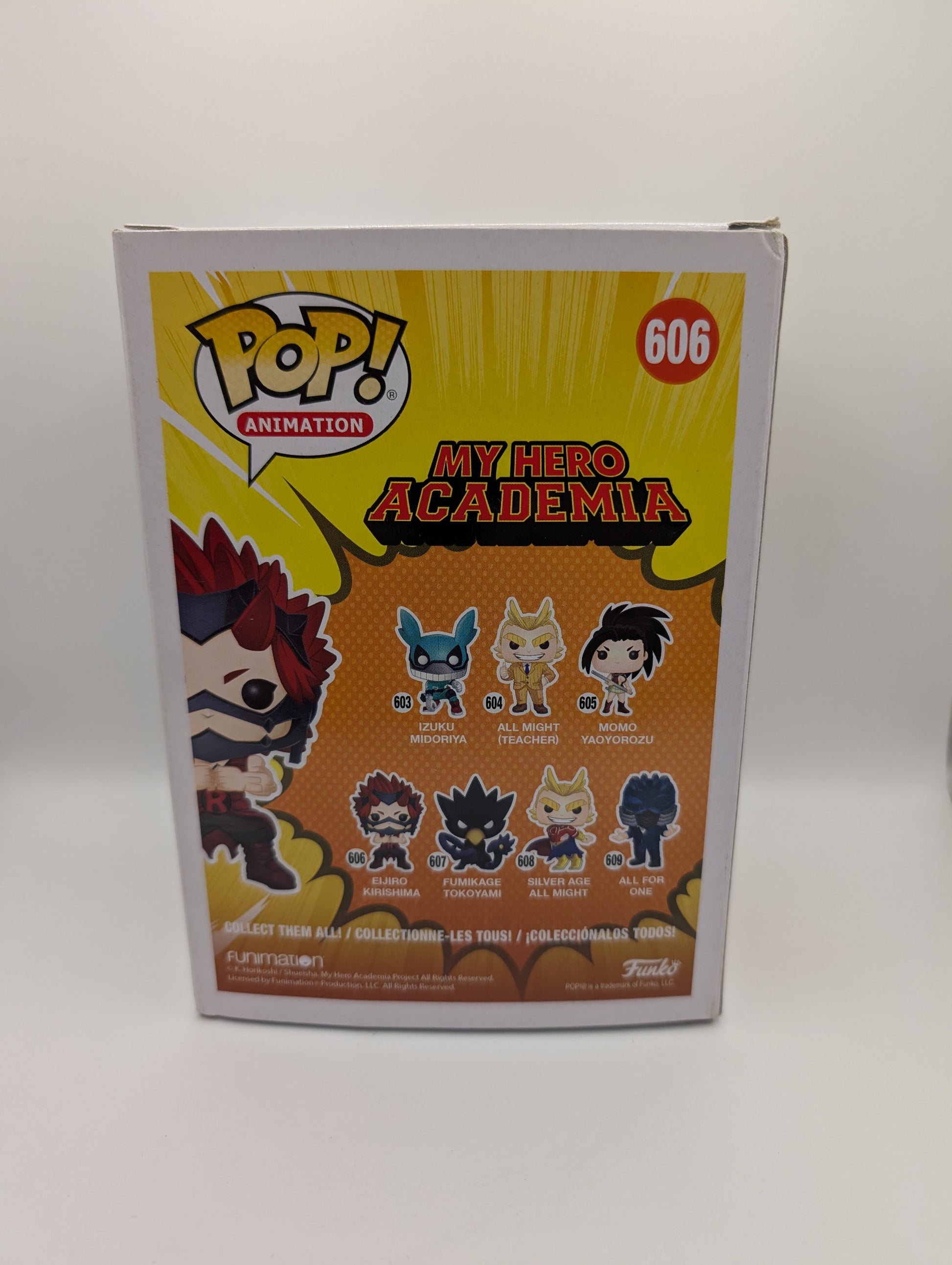 Eijiro Kirishima My Hero Academia Anime Funko Pop Vinyl 606 FRENLY BRICKS - Open 7 Days