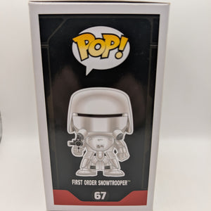 Pop! Viynl #67 Star Wars First Order Snow Trooper Dark Side Empire FRENLY BRICKS - Open 7 Days