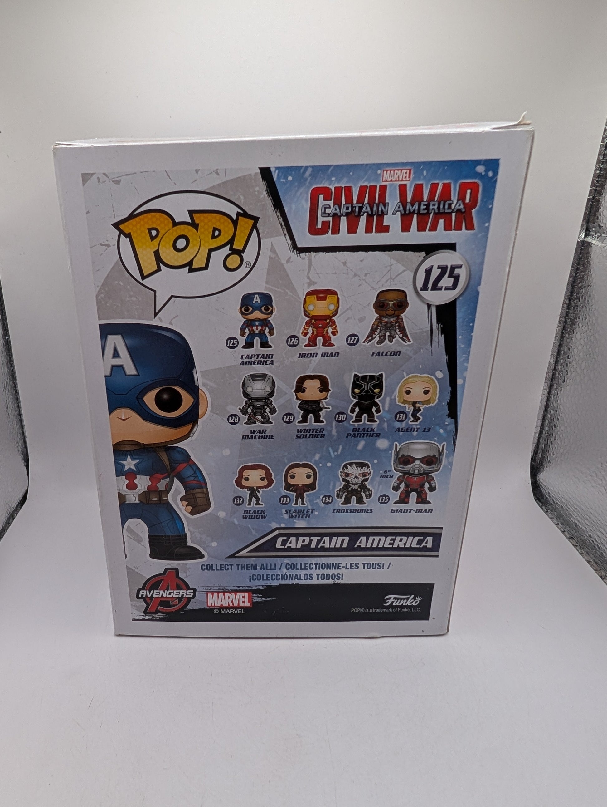 Funko Pop Vinyl - Marvel - Captain America 125 FRENLY BRICKS - Open 7 Days