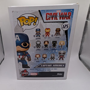 Funko Pop Vinyl - Marvel - Captain America 125 FRENLY BRICKS - Open 7 Days