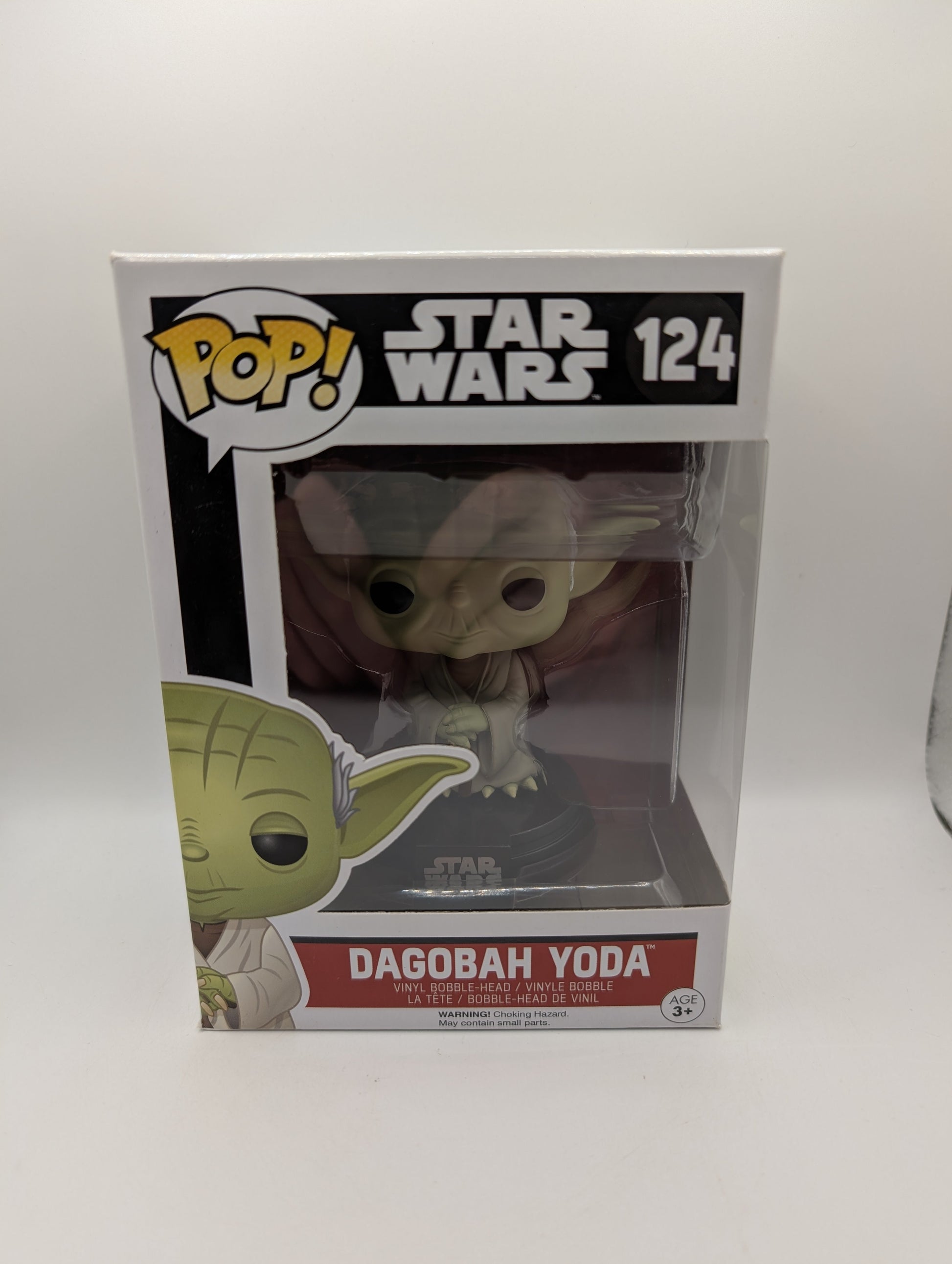 STAR WARS - Dagobah Yoda no. 124 Funko Pop Vinyl Figure FRENLY BRICKS - Open 7 Days