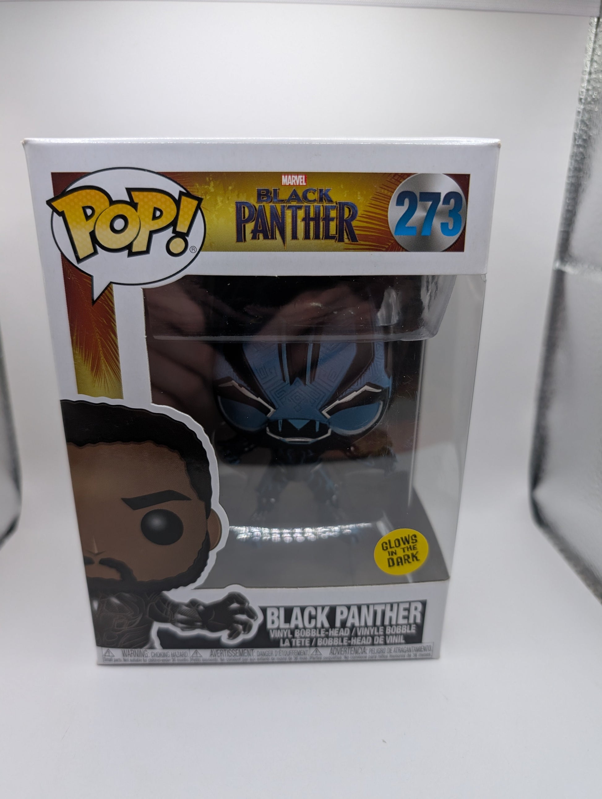 Funko Pop! Black Panther #273 Glow Chase Marvel Figure FRENLY BRICKS - Open 7 Days