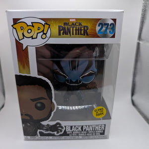 Funko Pop! Black Panther #273 Glow Chase Marvel Figure FRENLY BRICKS - Open 7 Days