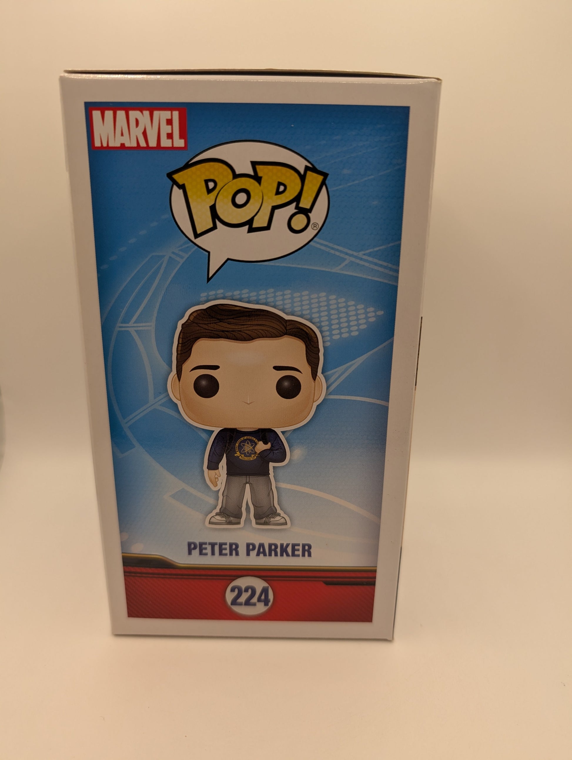 Funko POP! Marvel Spider-Man Homecoming Peter Parker 224 FRENLY BRICKS - Open 7 Days